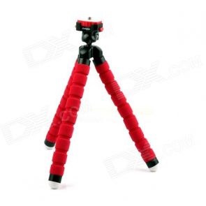 Fotopro Portable Flexible Tripod RM101 - Red